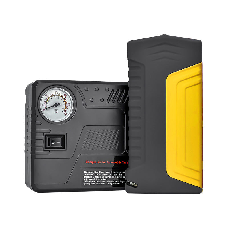 KIT DE ARRANQUE DE BATERIA PORTATIL 4 EN 1